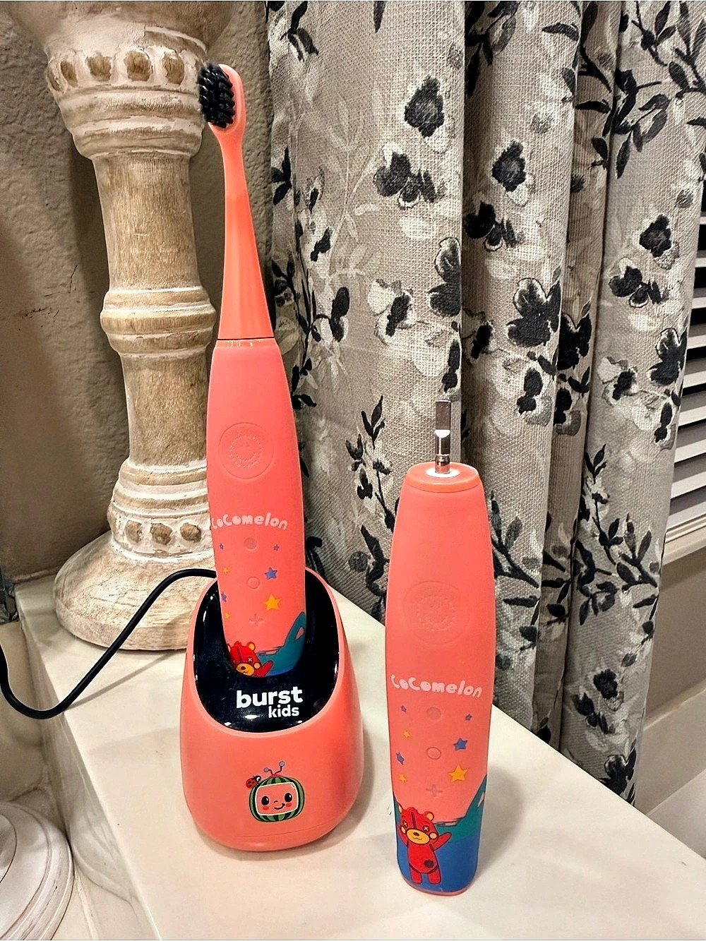 Burst kids Cocomelon Pink Sonic Toothbrush